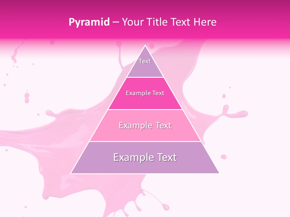 Isolated Paint Motion PowerPoint Template