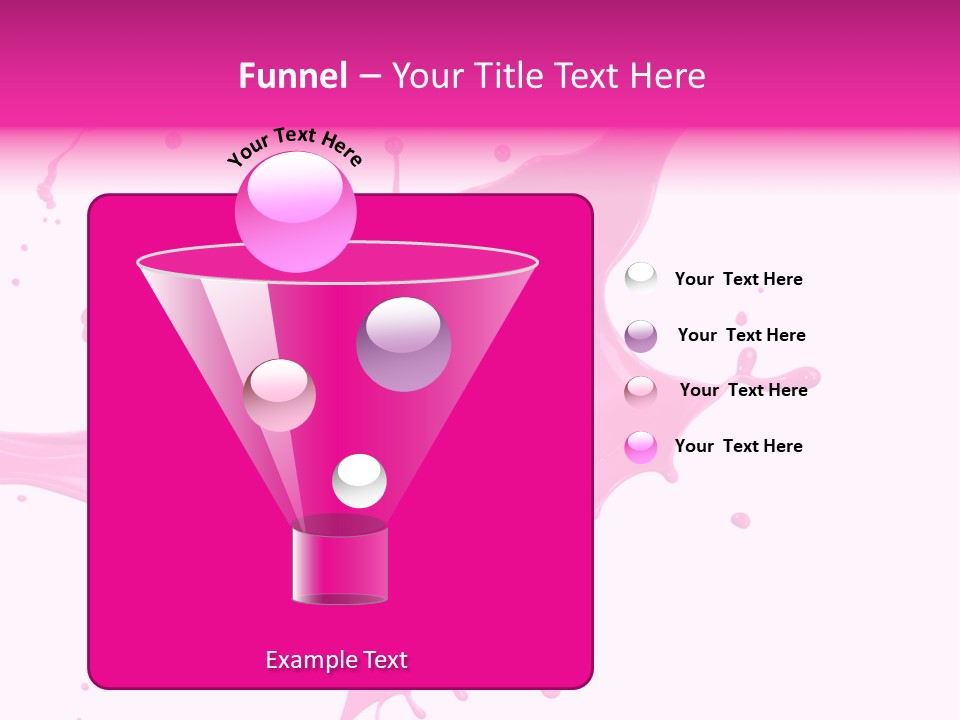 Isolated Paint Motion PowerPoint Template