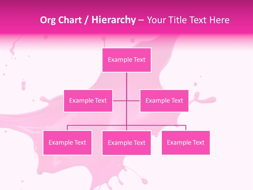 Isolated Paint Motion PowerPoint Template