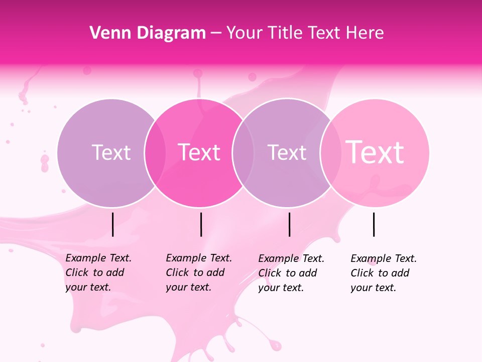 Isolated Paint Motion PowerPoint Template