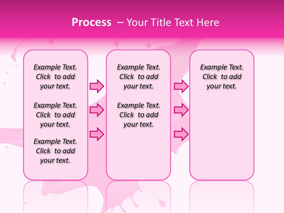 Isolated Paint Motion PowerPoint Template
