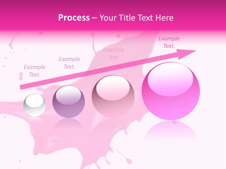 Isolated Paint Motion PowerPoint Template