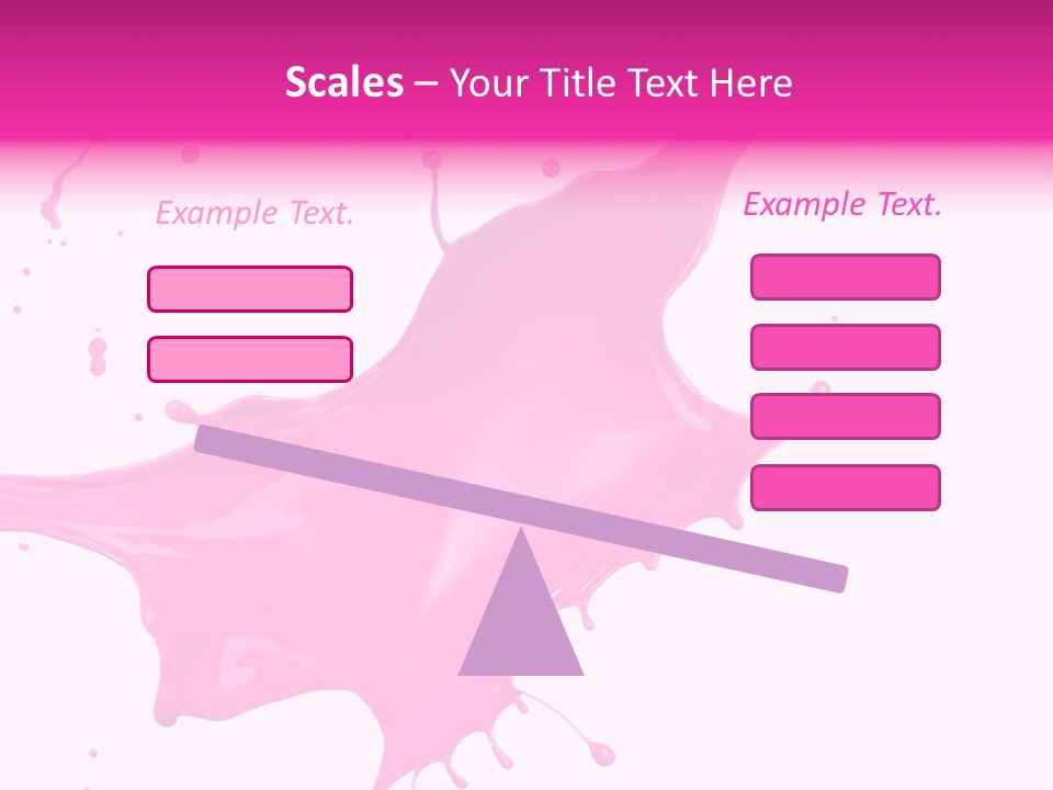 Isolated Paint Motion PowerPoint Template