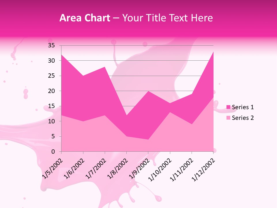 Isolated Paint Motion PowerPoint Template