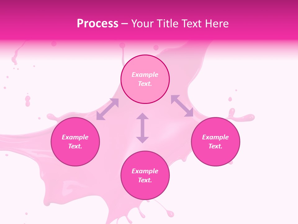 Isolated Paint Motion PowerPoint Template