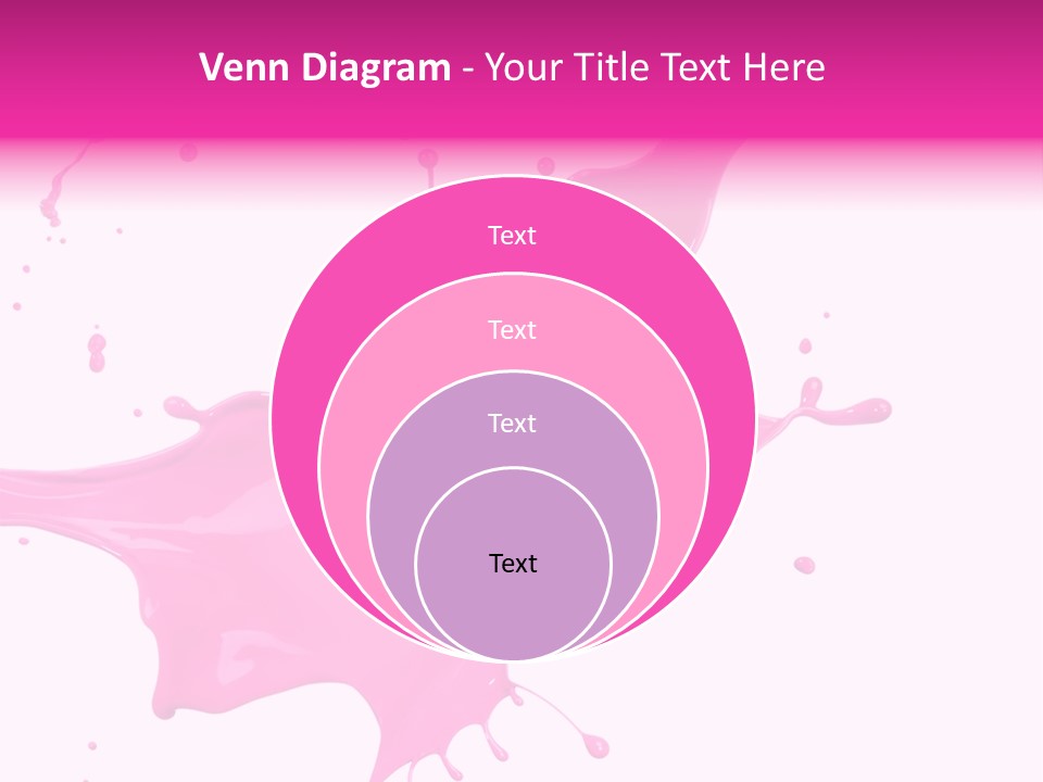 Isolated Paint Motion PowerPoint Template