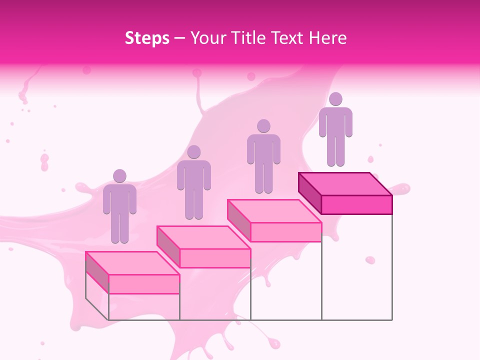 Isolated Paint Motion PowerPoint Template