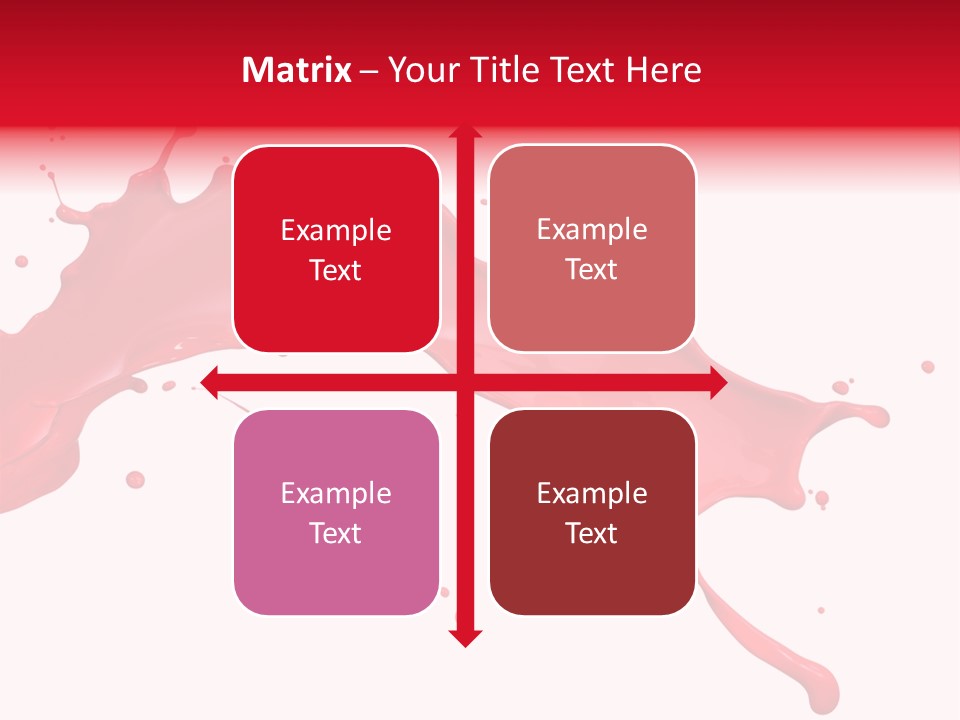 Motion Abstract Painting PowerPoint Template