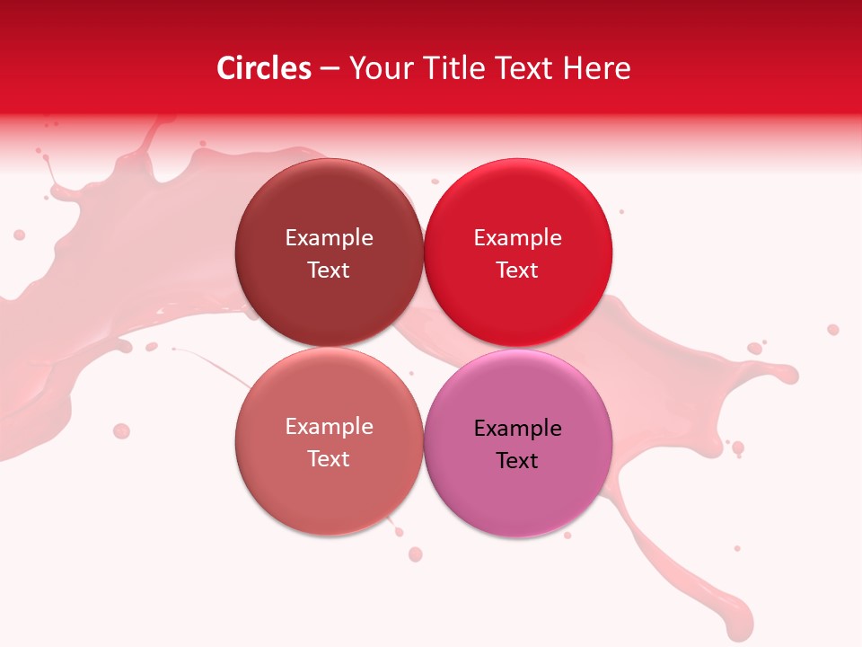 Motion Abstract Painting PowerPoint Template