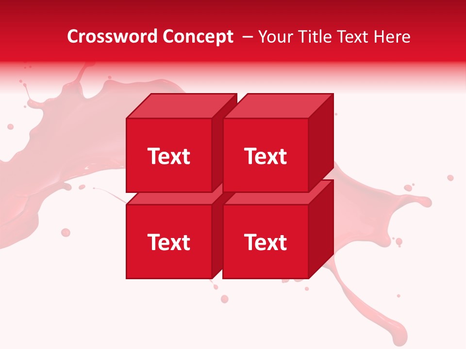 Motion Abstract Painting PowerPoint Template