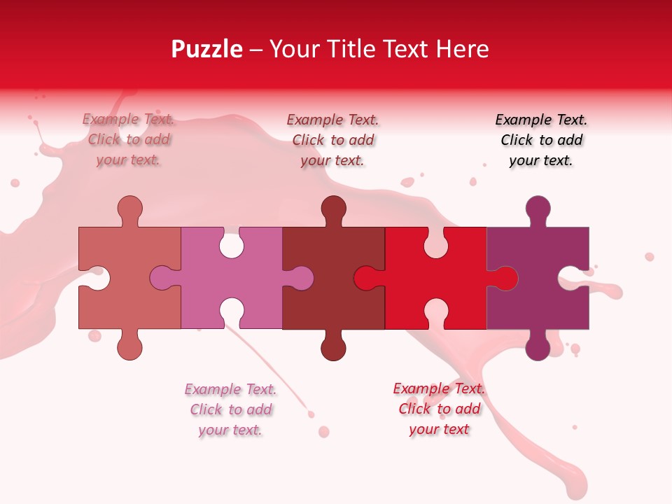 Motion Abstract Painting PowerPoint Template