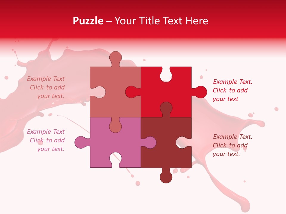 Motion Abstract Painting PowerPoint Template