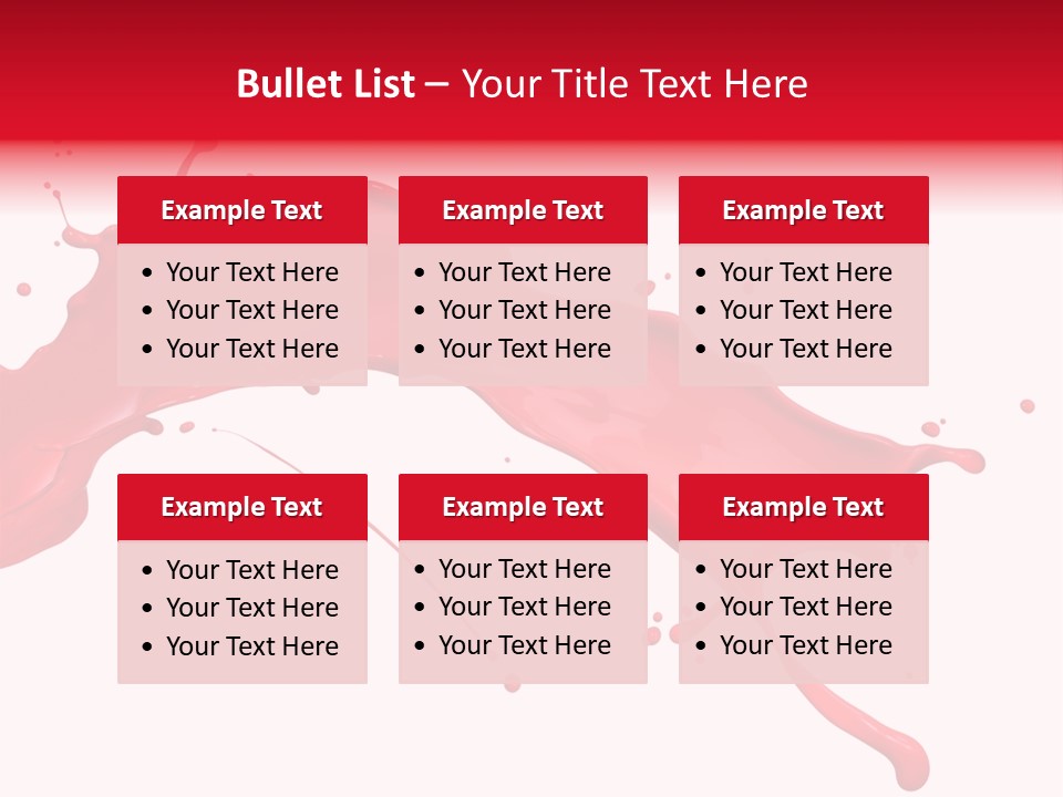 Motion Abstract Painting PowerPoint Template