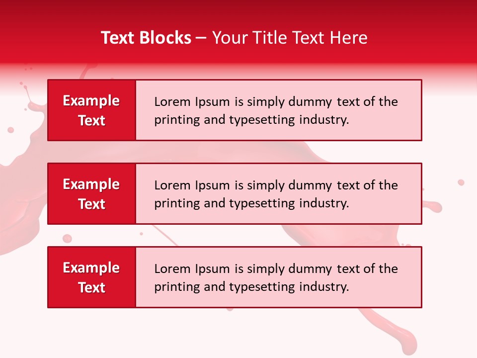 Motion Abstract Painting PowerPoint Template