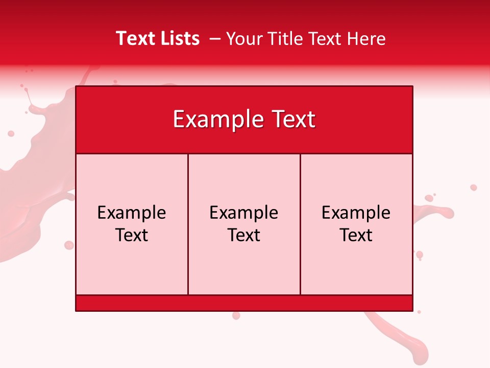 Motion Abstract Painting PowerPoint Template