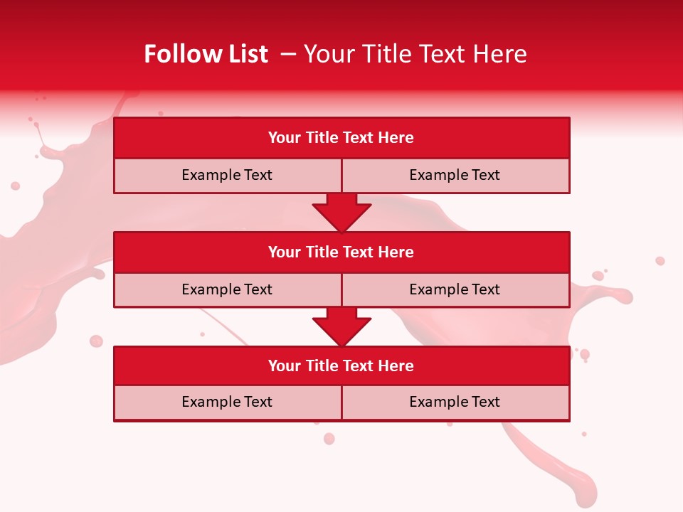 Motion Abstract Painting PowerPoint Template