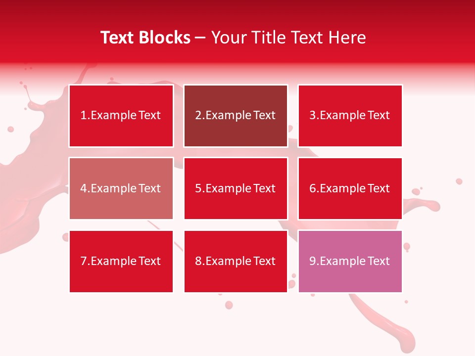 Motion Abstract Painting PowerPoint Template