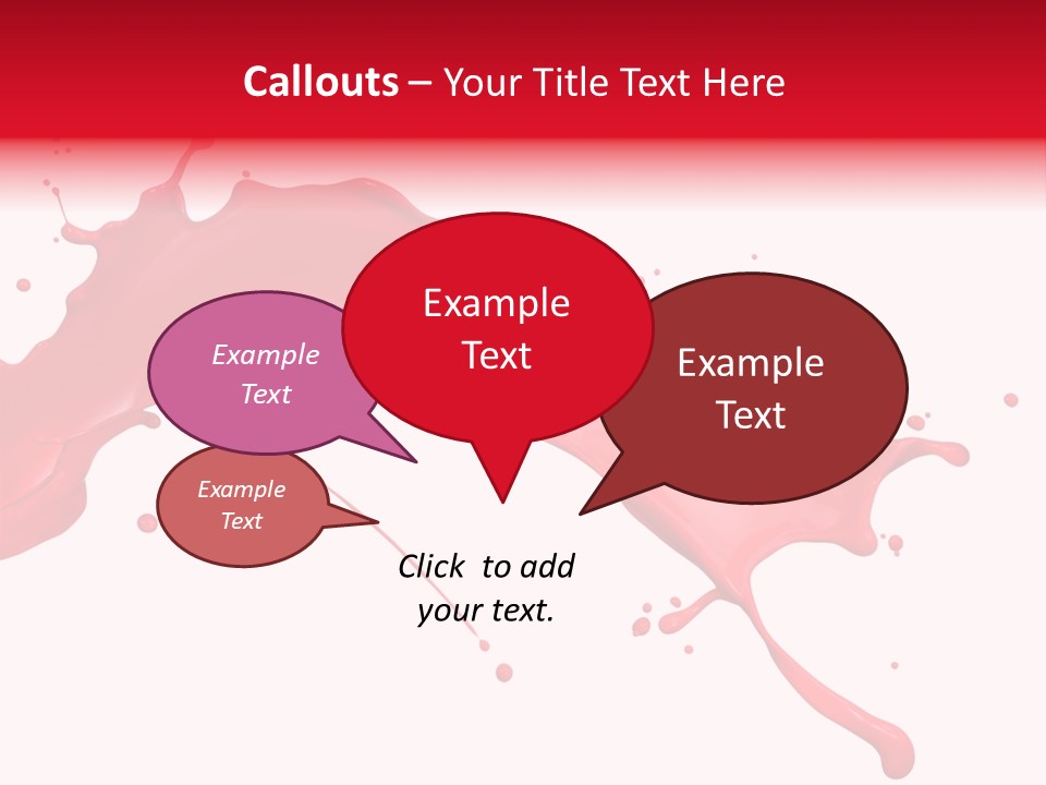 Motion Abstract Painting PowerPoint Template