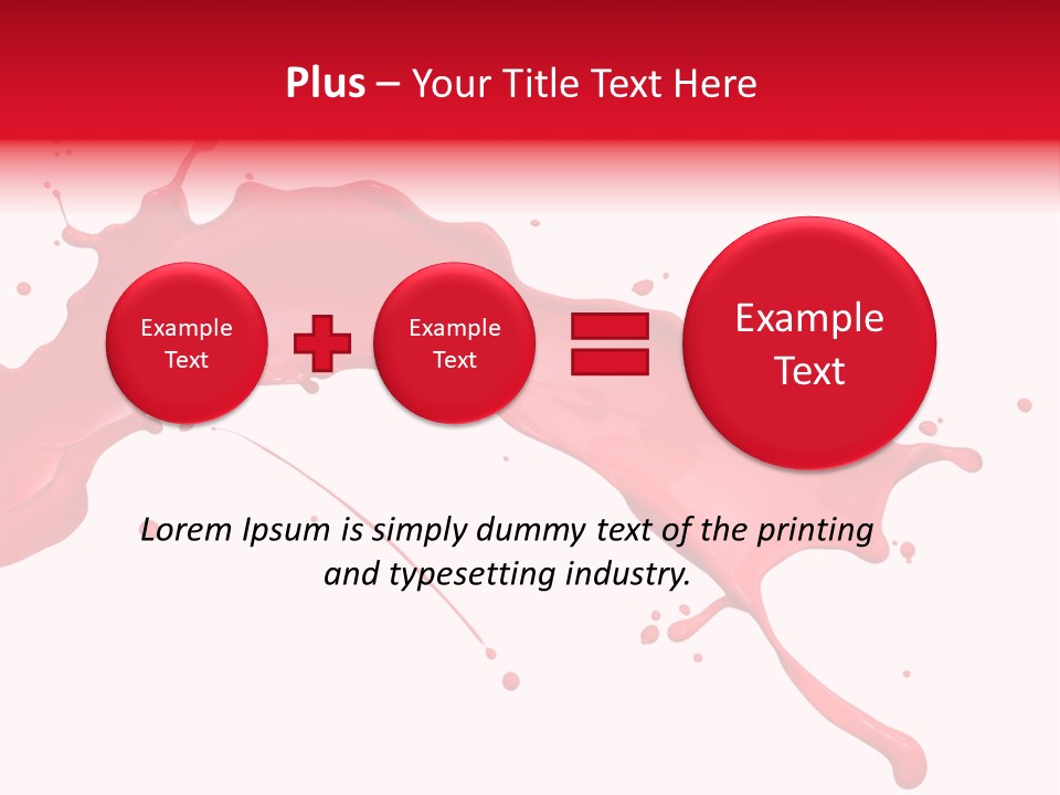 Motion Abstract Painting PowerPoint Template