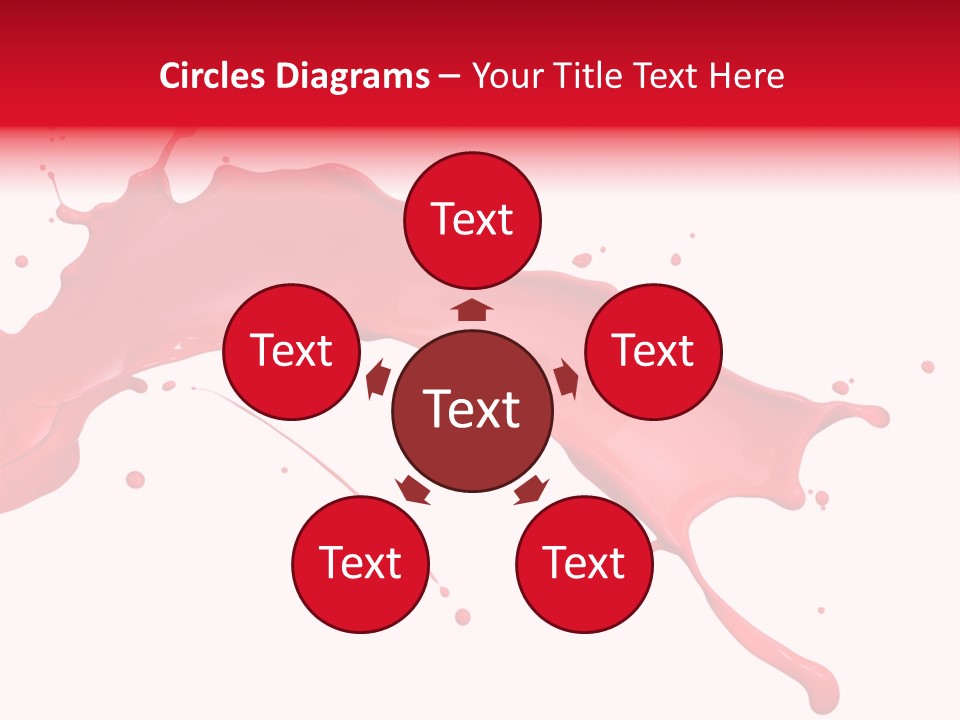 Motion Abstract Painting PowerPoint Template