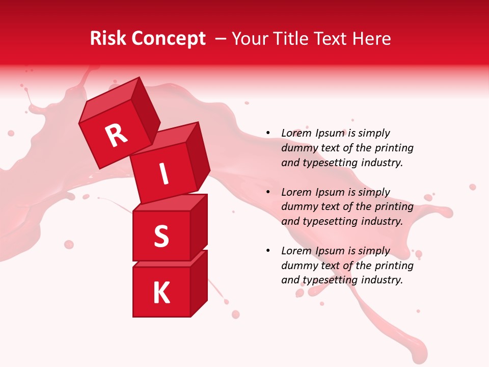 Motion Abstract Painting PowerPoint Template