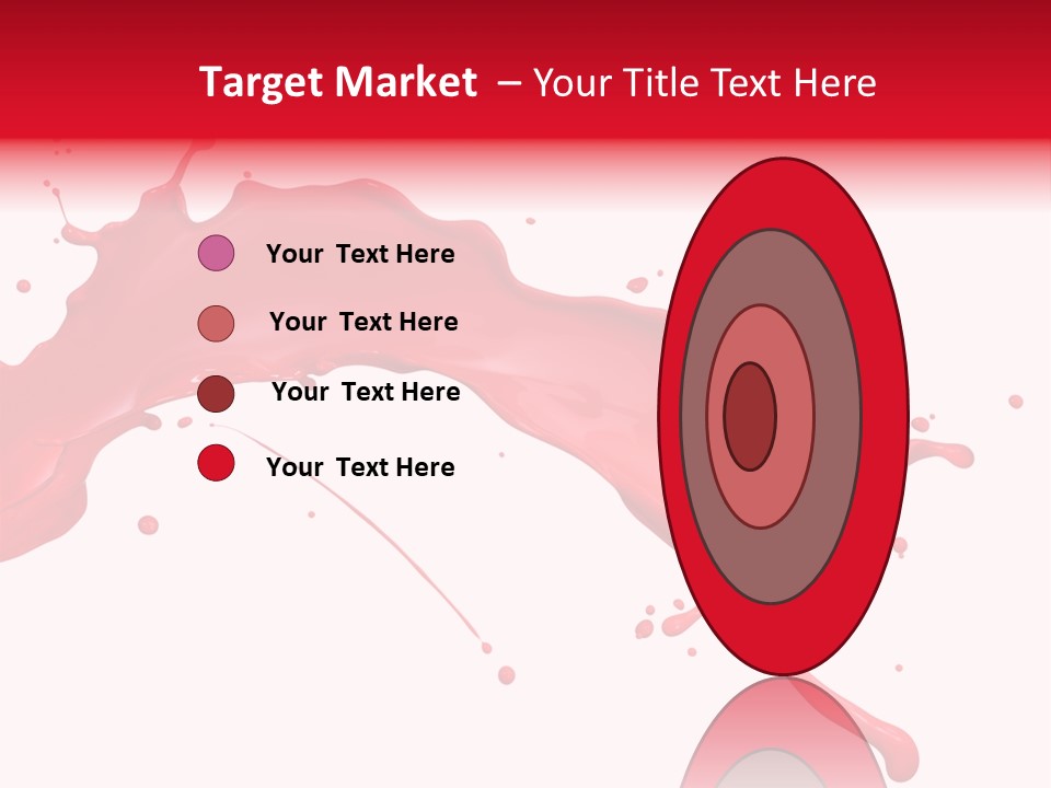 Motion Abstract Painting PowerPoint Template