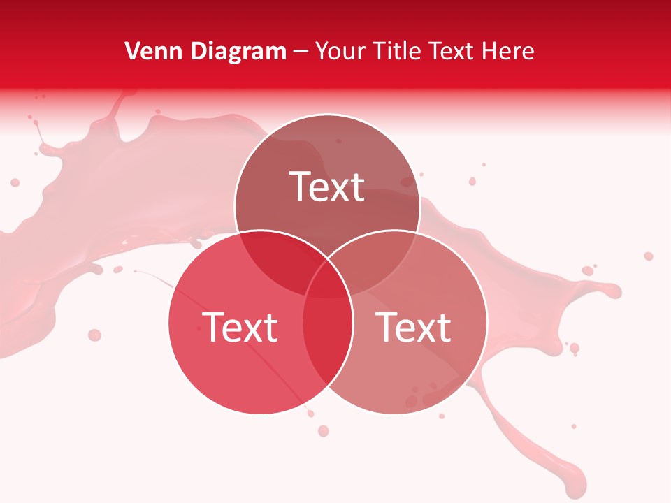 Motion Abstract Painting PowerPoint Template