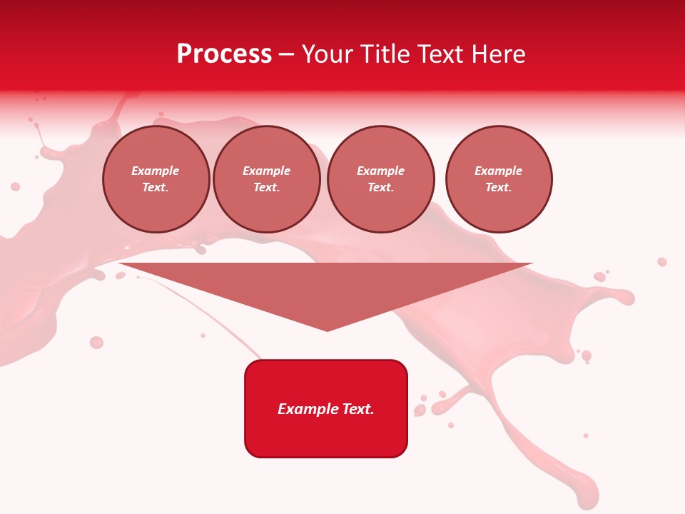 Motion Abstract Painting PowerPoint Template