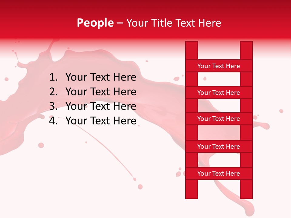 Motion Abstract Painting PowerPoint Template