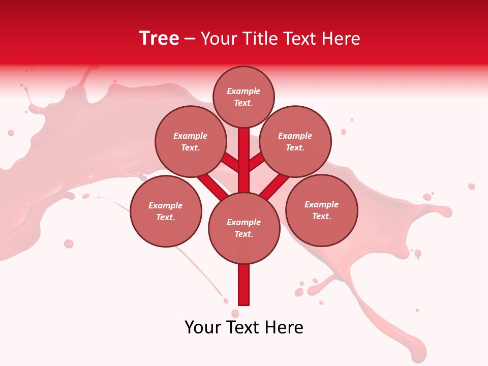 Motion Abstract Painting PowerPoint Template