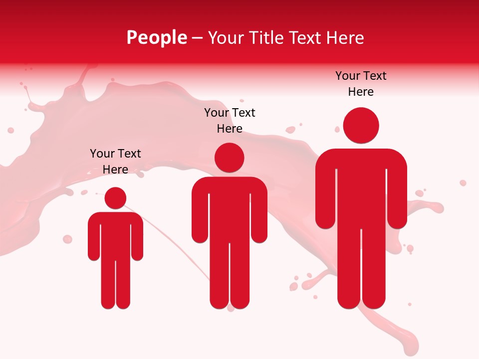 Motion Abstract Painting PowerPoint Template