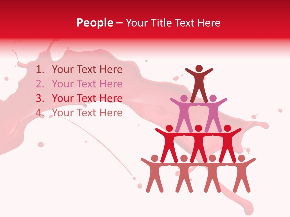 Motion Abstract Painting PowerPoint Template