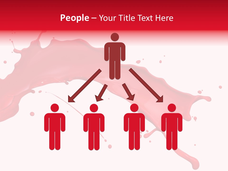 Motion Abstract Painting PowerPoint Template