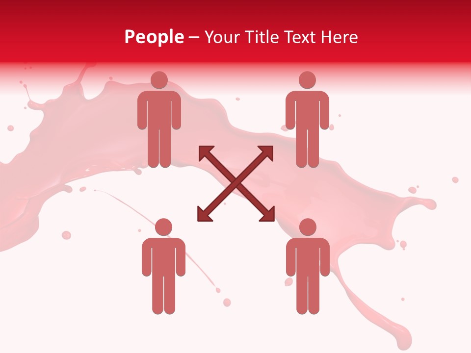 Motion Abstract Painting PowerPoint Template