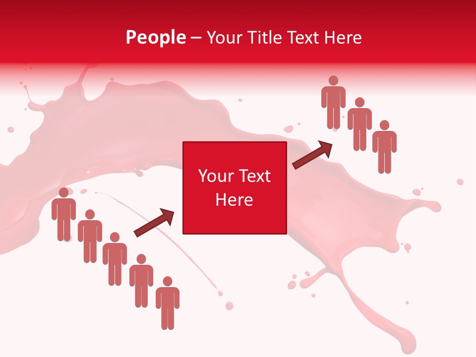 Motion Abstract Painting PowerPoint Template