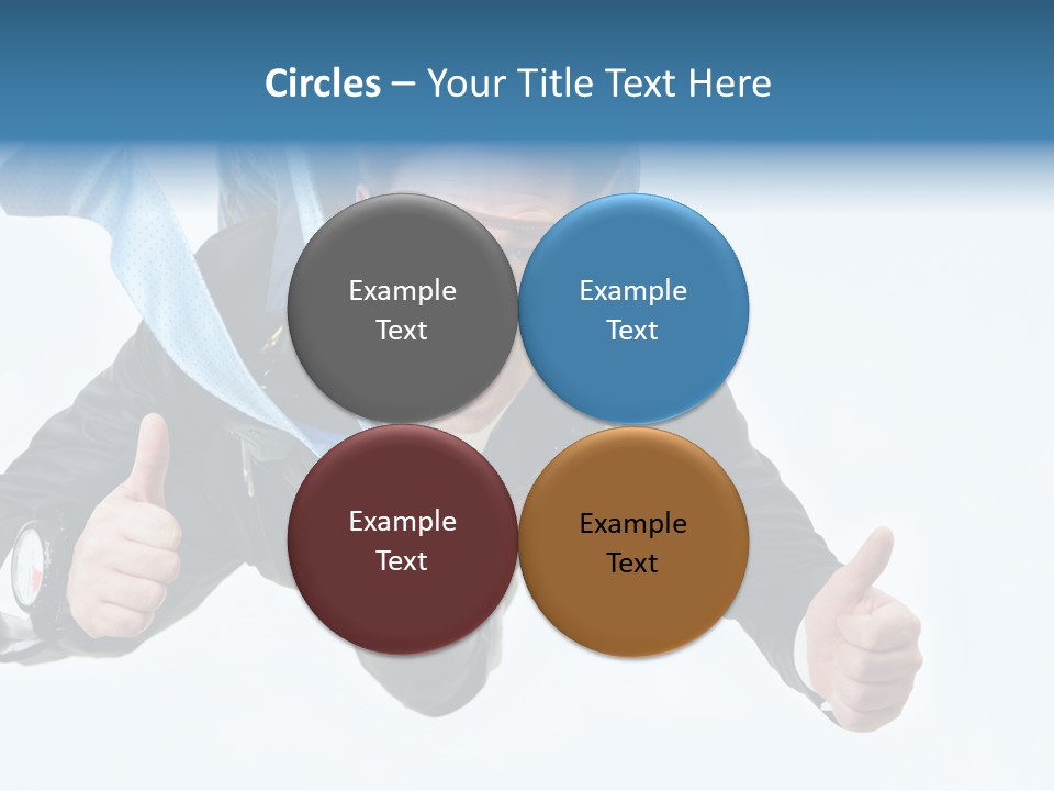 Cheerful Career Professional PowerPoint Template