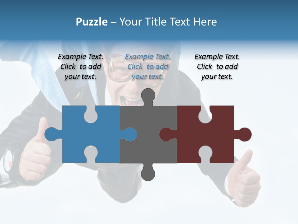 Cheerful Career Professional PowerPoint Template