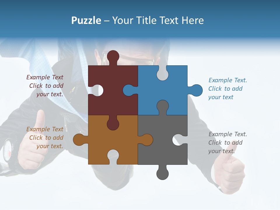 Cheerful Career Professional PowerPoint Template