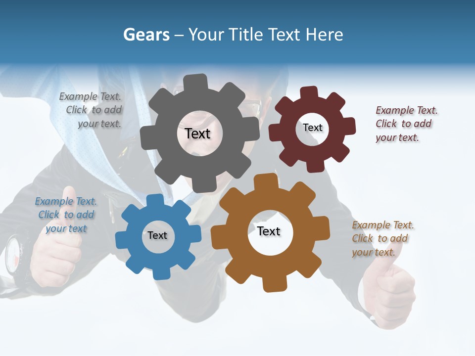 Cheerful Career Professional PowerPoint Template