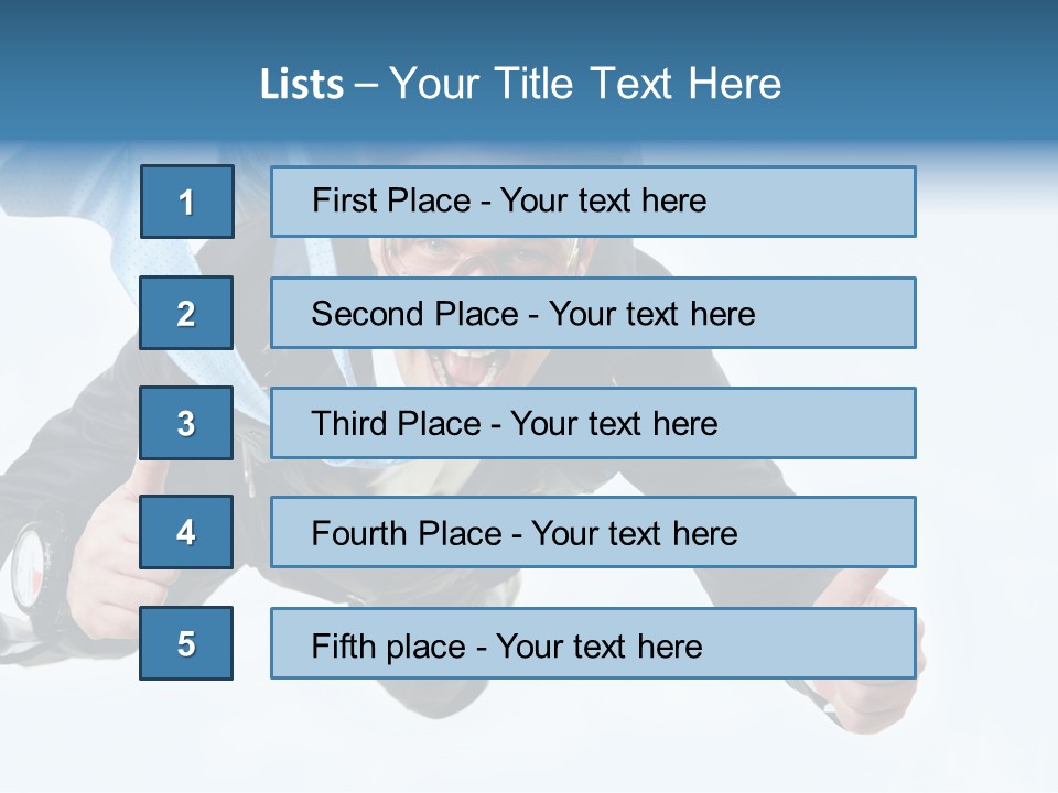 Cheerful Career Professional PowerPoint Template