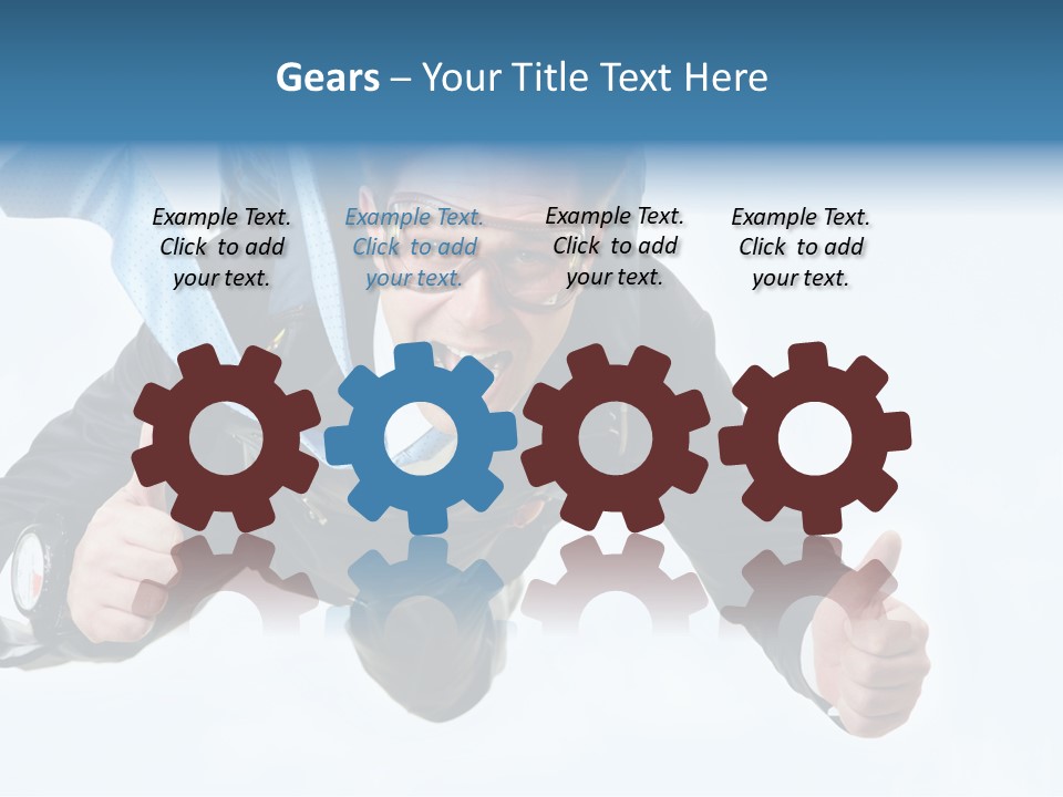 Cheerful Career Professional PowerPoint Template