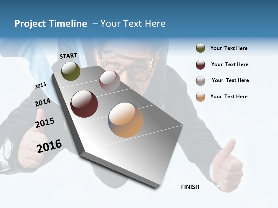 Cheerful Career Professional PowerPoint Template