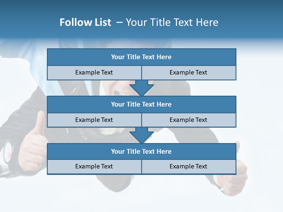Cheerful Career Professional PowerPoint Template