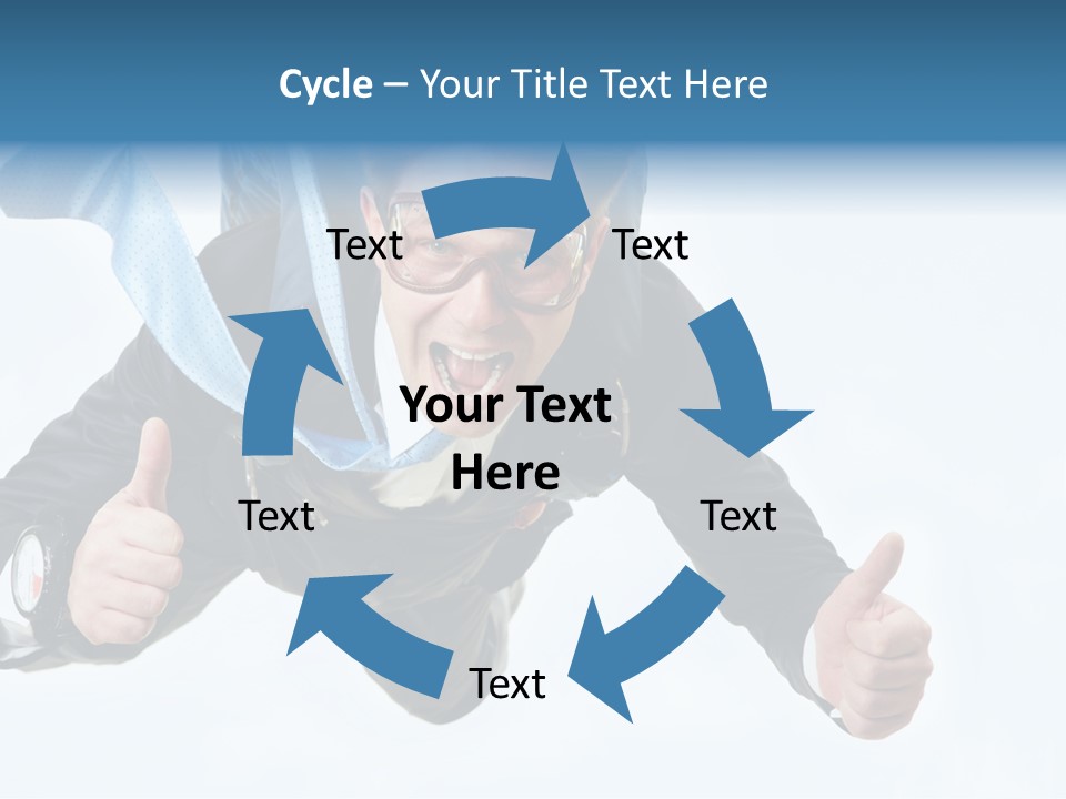 Cheerful Career Professional PowerPoint Template