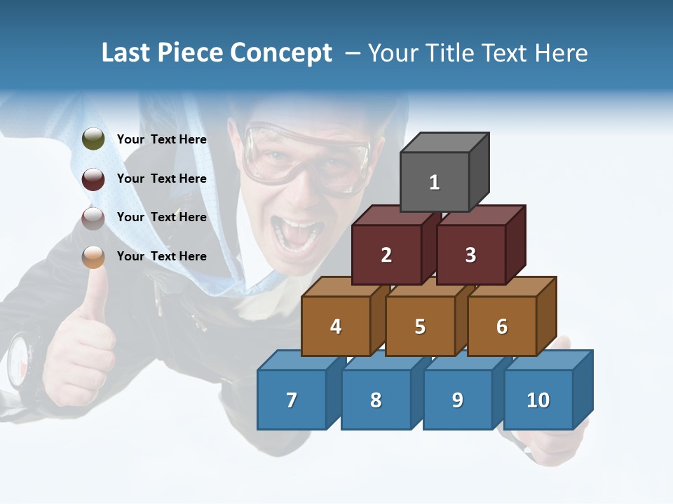 Cheerful Career Professional PowerPoint Template