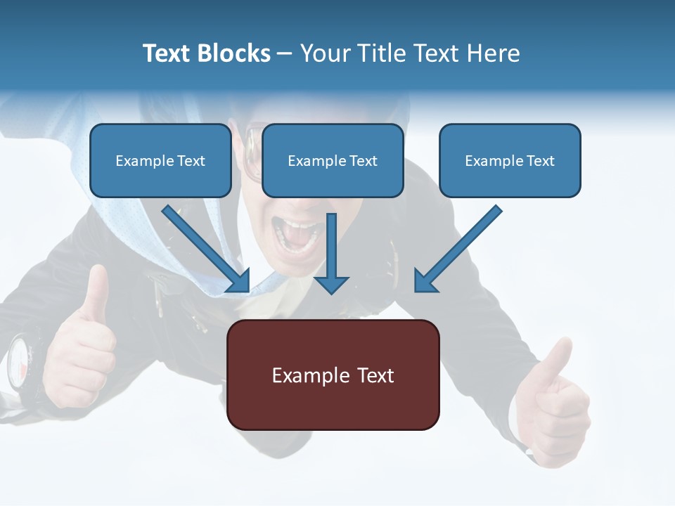Cheerful Career Professional PowerPoint Template