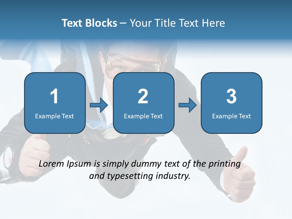 Cheerful Career Professional PowerPoint Template