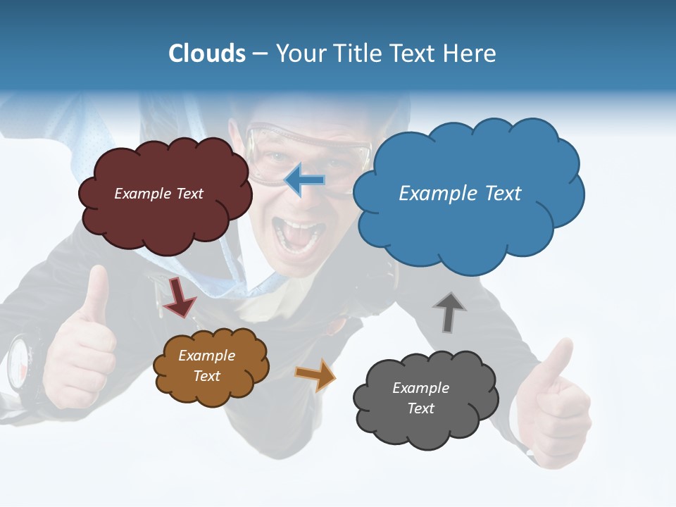 Cheerful Career Professional PowerPoint Template