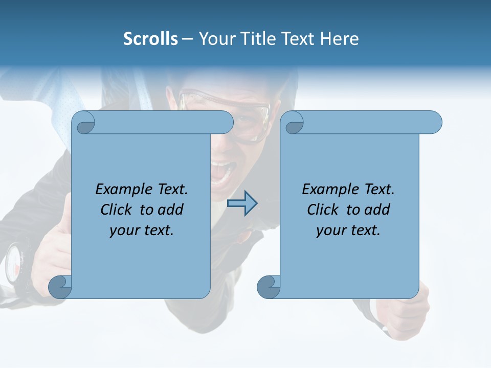 Cheerful Career Professional PowerPoint Template
