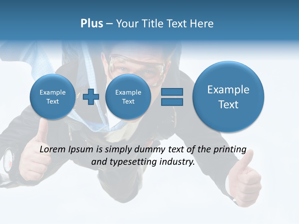 Cheerful Career Professional PowerPoint Template